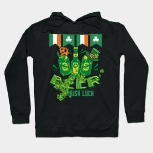 Irish luck beer Hoodie